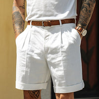 Irving | Men's Pleated Dress Shorts