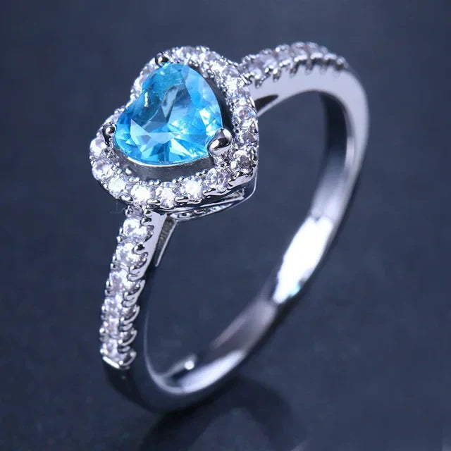 Isara Engagement Ring with a Heart Full of Love