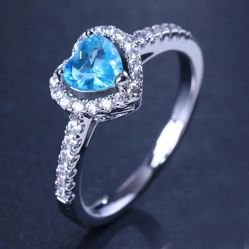 Isara Engagement Ring with a Heart Full of Love