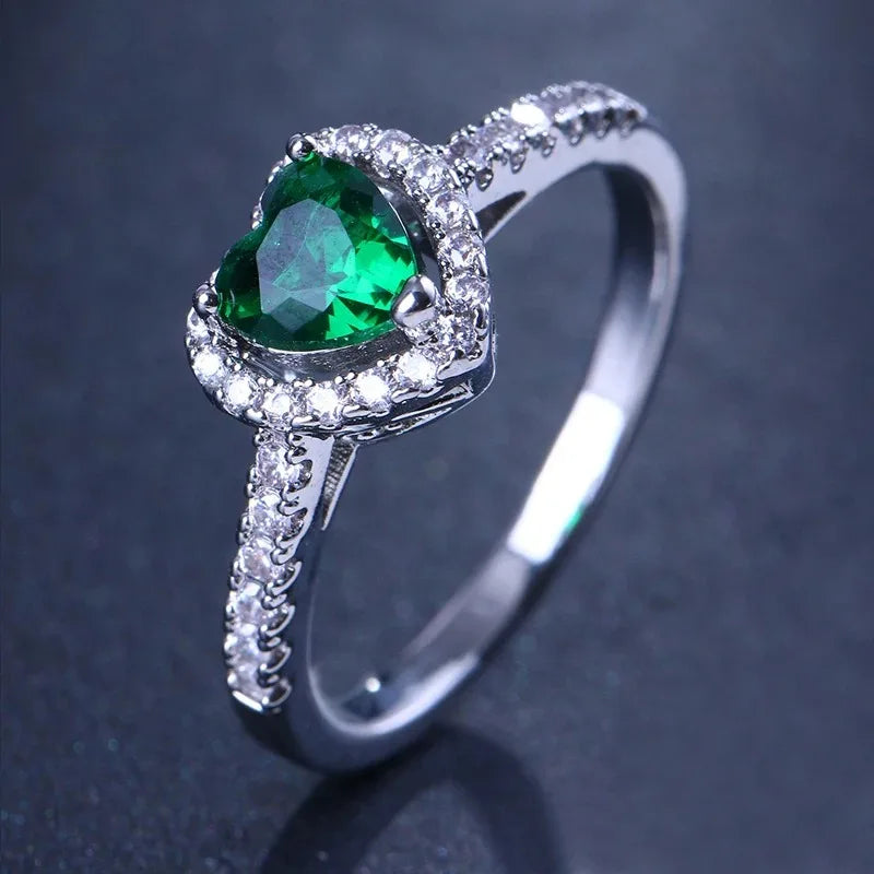 Isara Engagement Ring with a Heart Full of Love