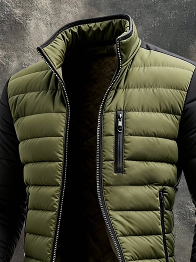 Image of Jamison | Men's Slim-Fit Puffer Jacket