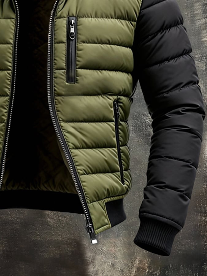 Image of Jamison | Men's Slim-Fit Puffer Jacket