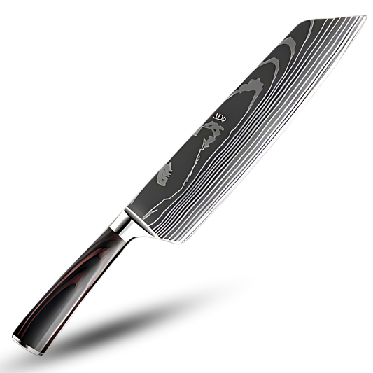 Japanese Knives in the Pakkawood Series