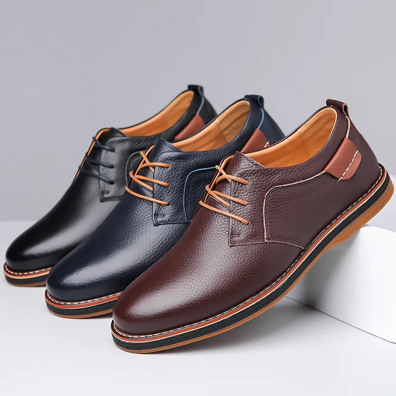 Image of Jasper | Men's Lace-Up Oxford Dress Shoes