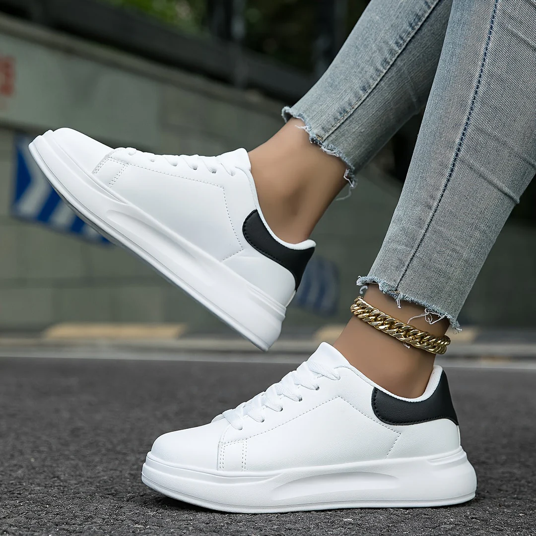 Image of Jillian | Women's Lace-Up Platform Sneakers