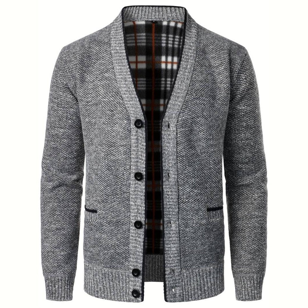 Image of Keith | Men's Button-Front Cardigan Sweater