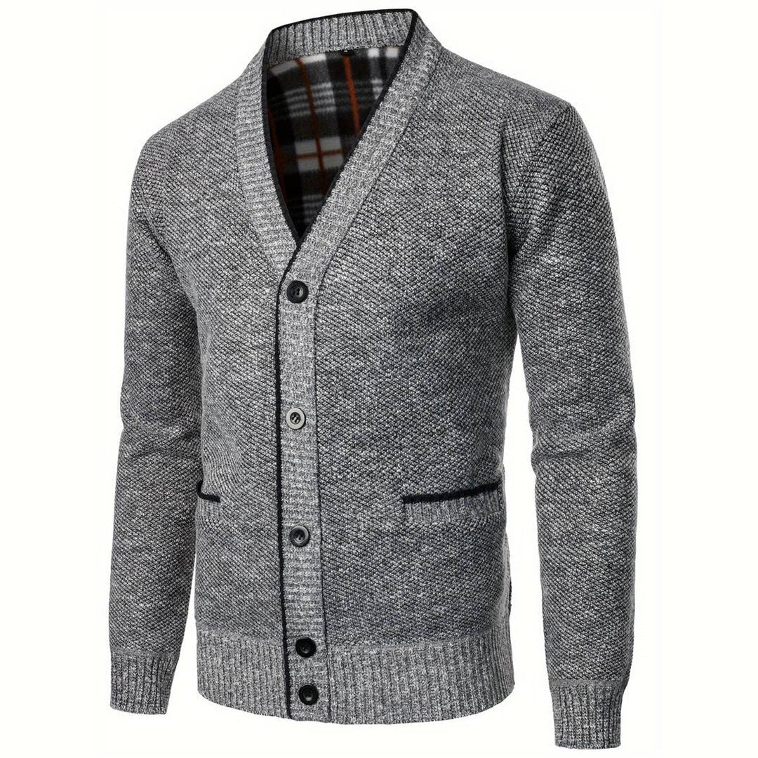 Image of Keith | Men's Button-Front Cardigan Sweater