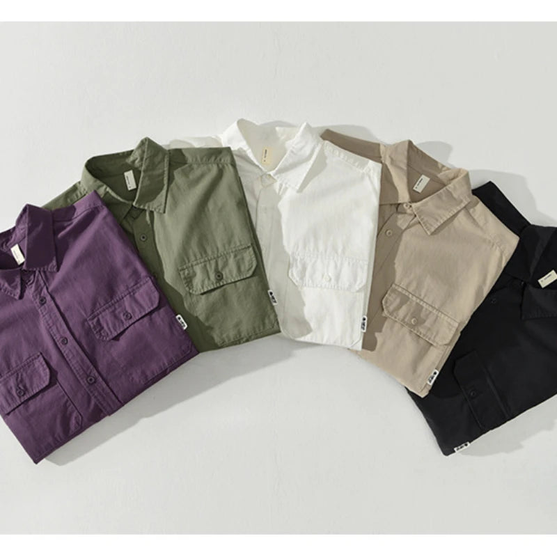 Image of Kirk | Men's Long Sleeve Button-Down Casual Shirt