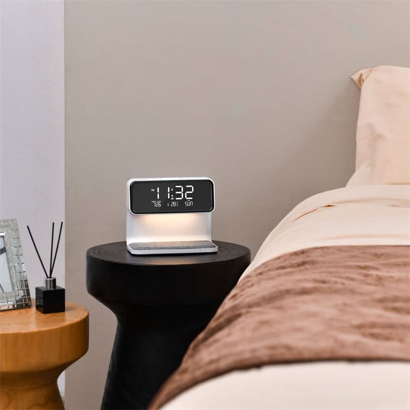 KLARBLICK – Clear LCD Alarm Clock with Dimmer Function