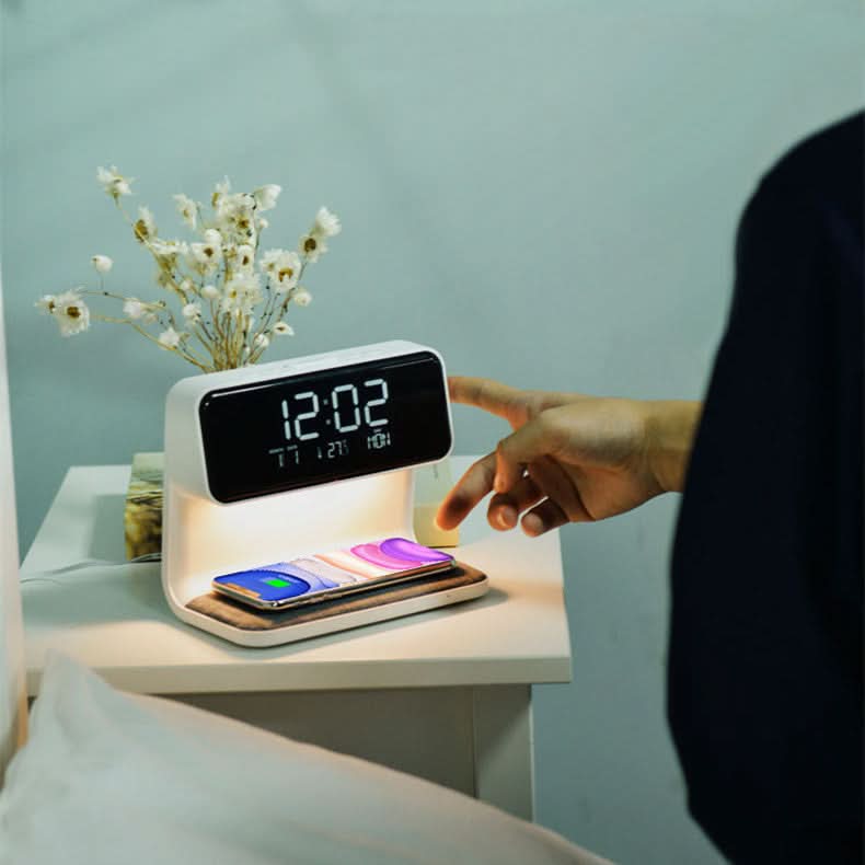 KLARBLICK – Clear LCD Alarm Clock with Dimmer Function