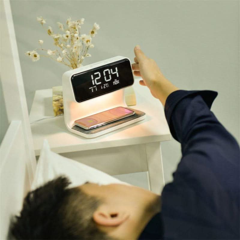 KLARBLICK – Clear LCD Alarm Clock with Dimmer Function