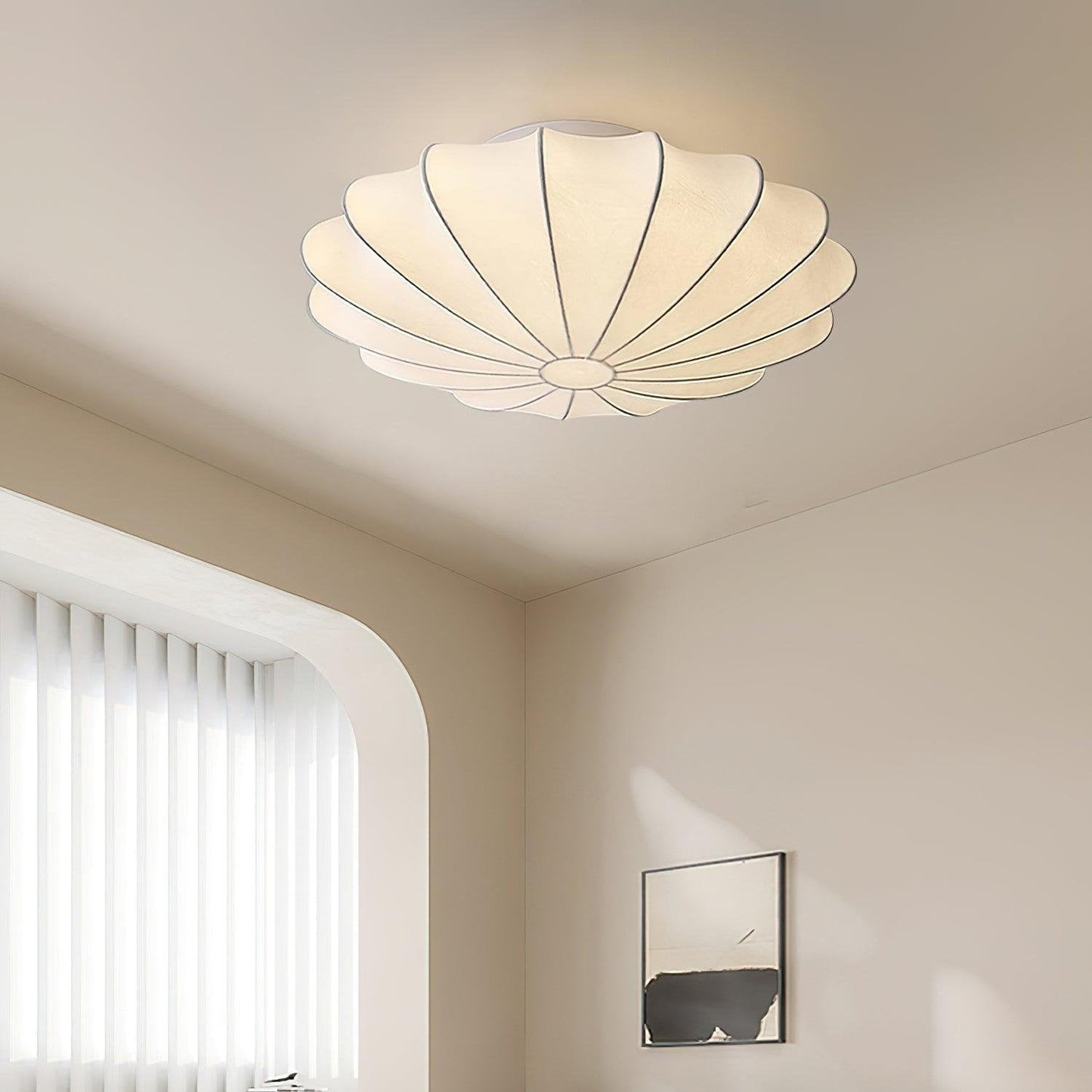 LED Bubble Ceiling Light - Modern White Design for Living Room, Kitchen, and Hallway