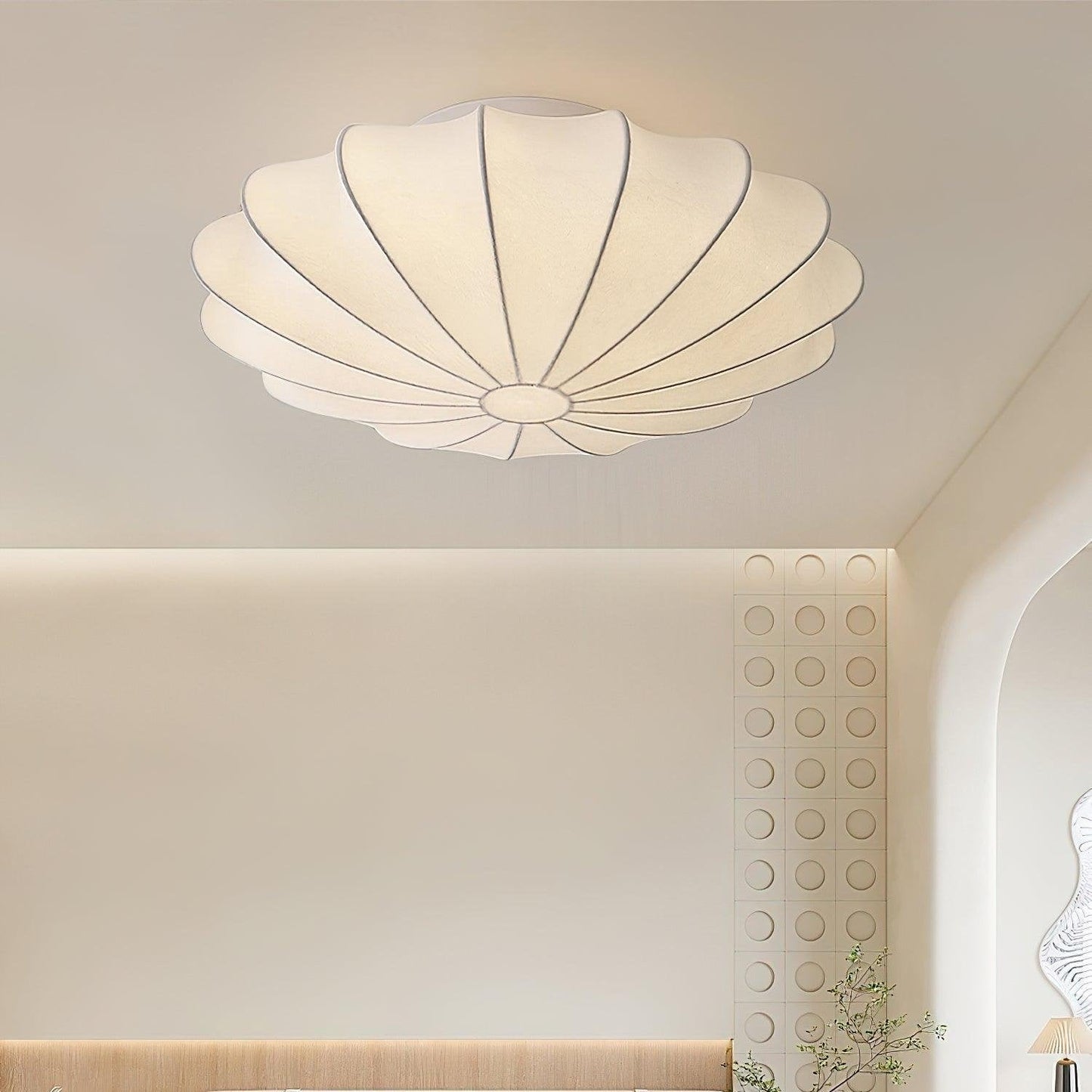 LED Bubble Ceiling Light - Modern White Design for Living Room, Kitchen, and Hallway