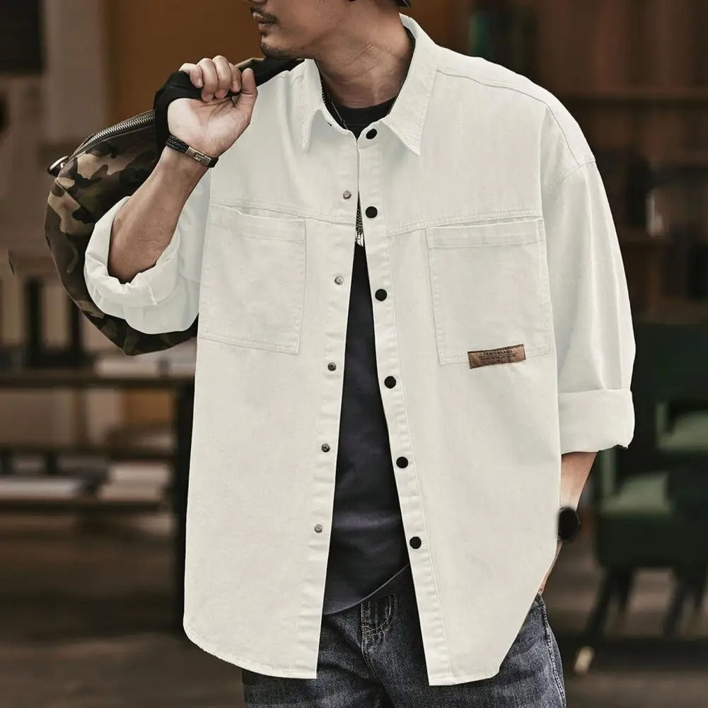 Image of Lee | Men's Overshirt Long Sleeve Button-Down Shirt