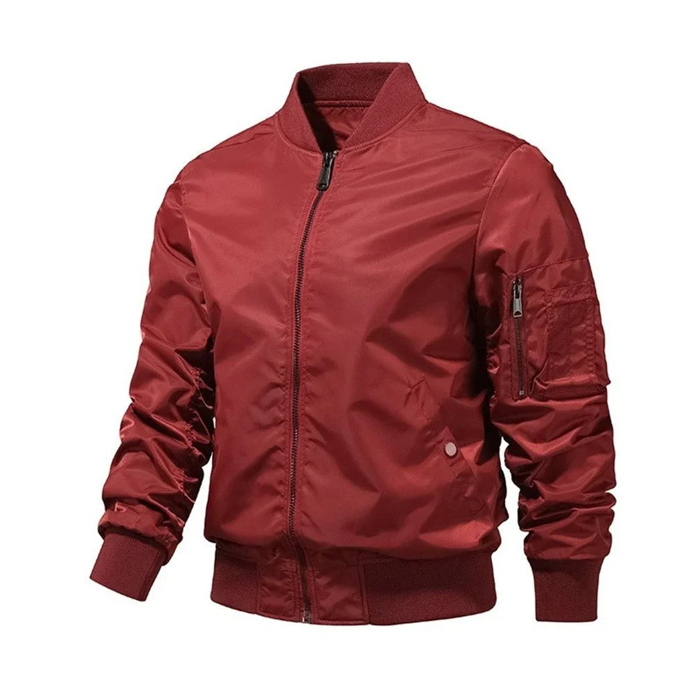 Lightweight & Trendy Men's Autumn Bomber Jacket