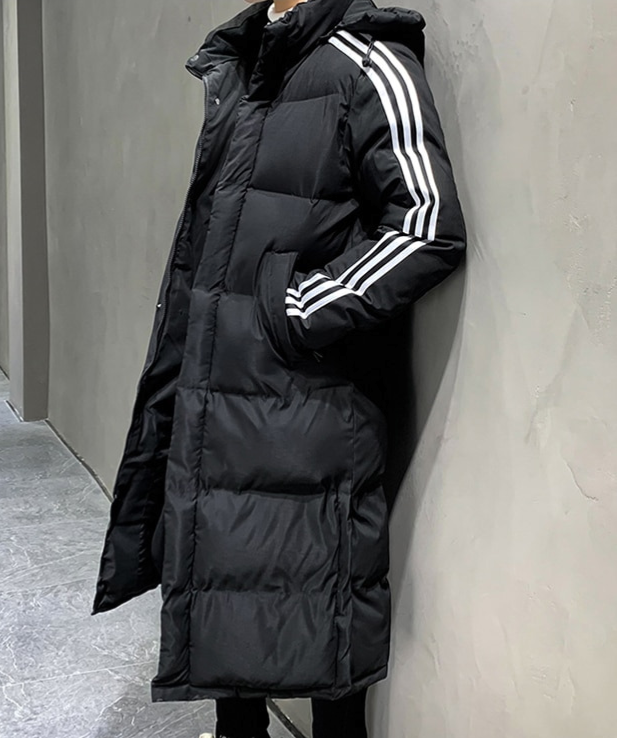 Long Hooded Winter Jacket