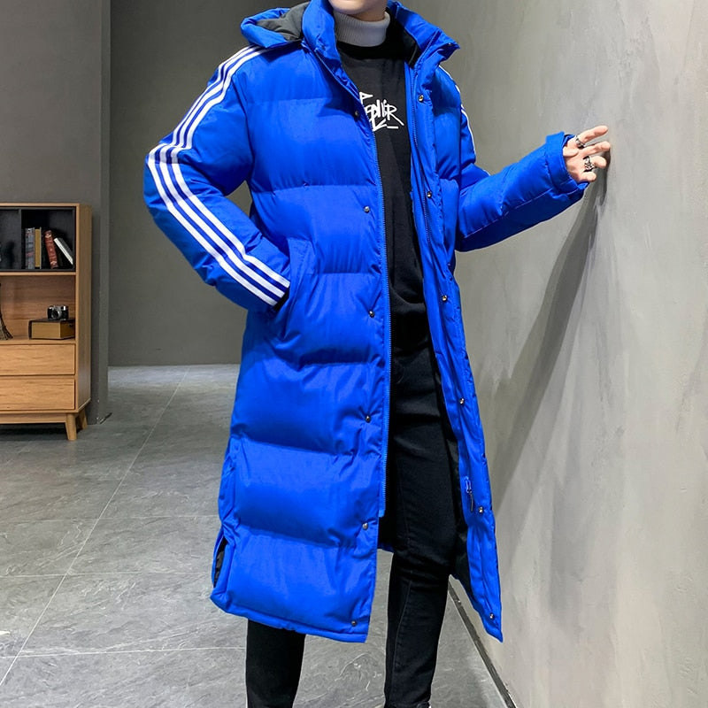 Long Hooded Winter Jacket