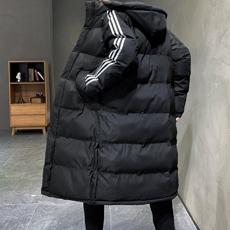 Long Hooded Winter Jacket
