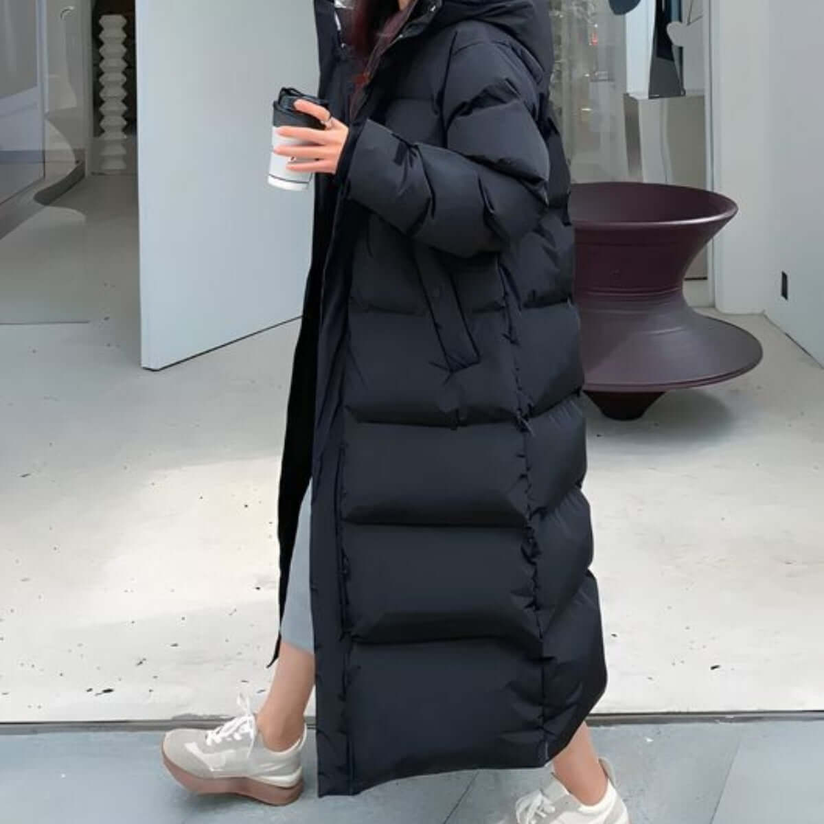 Long Jacket – Warm, Water-Resistant and Windproof