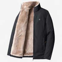 Long-Sleeve High-Neck Jacket