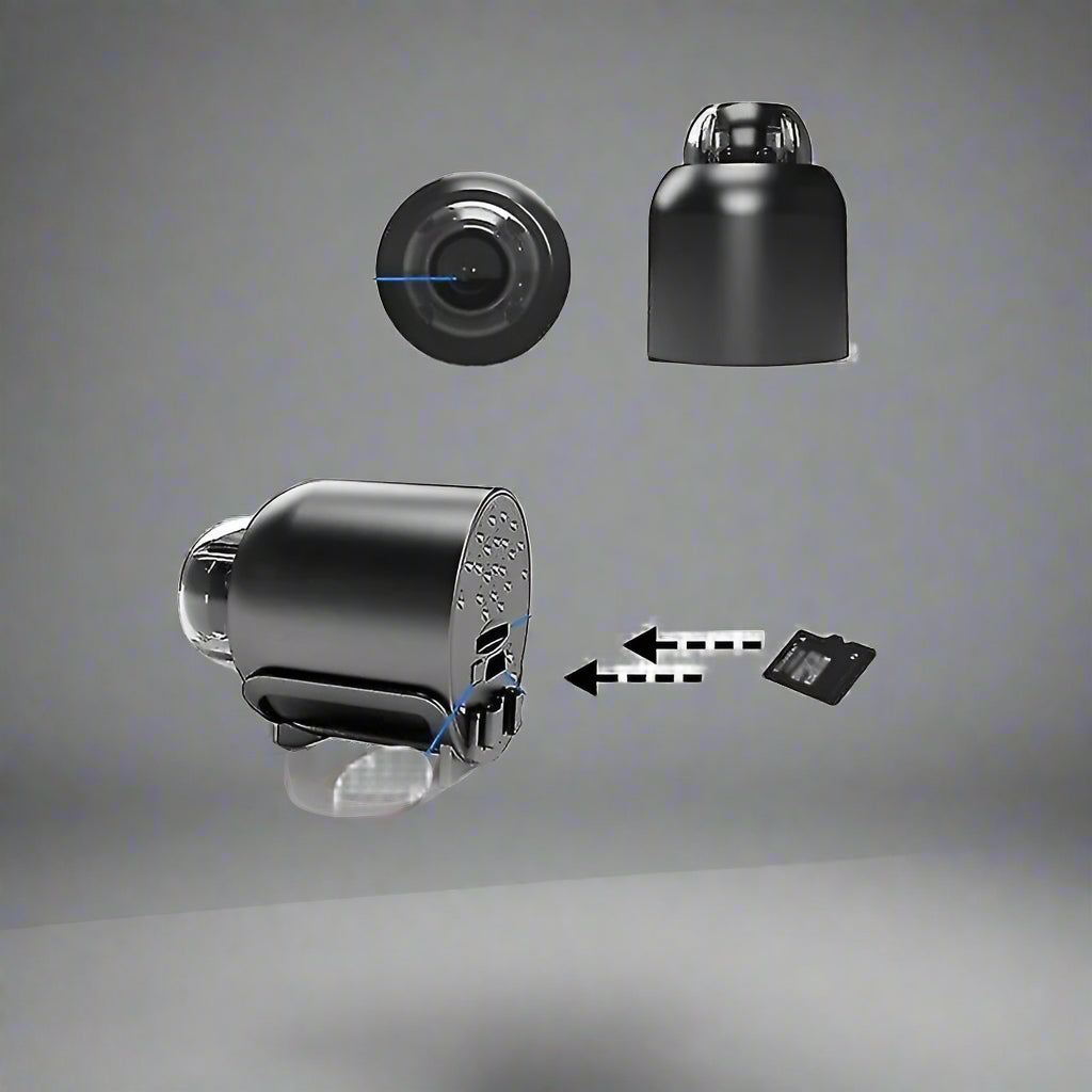 LumaCam 5G Wireless Camera 1080P No Drill Setup WiFi App Monitoring Night Vision