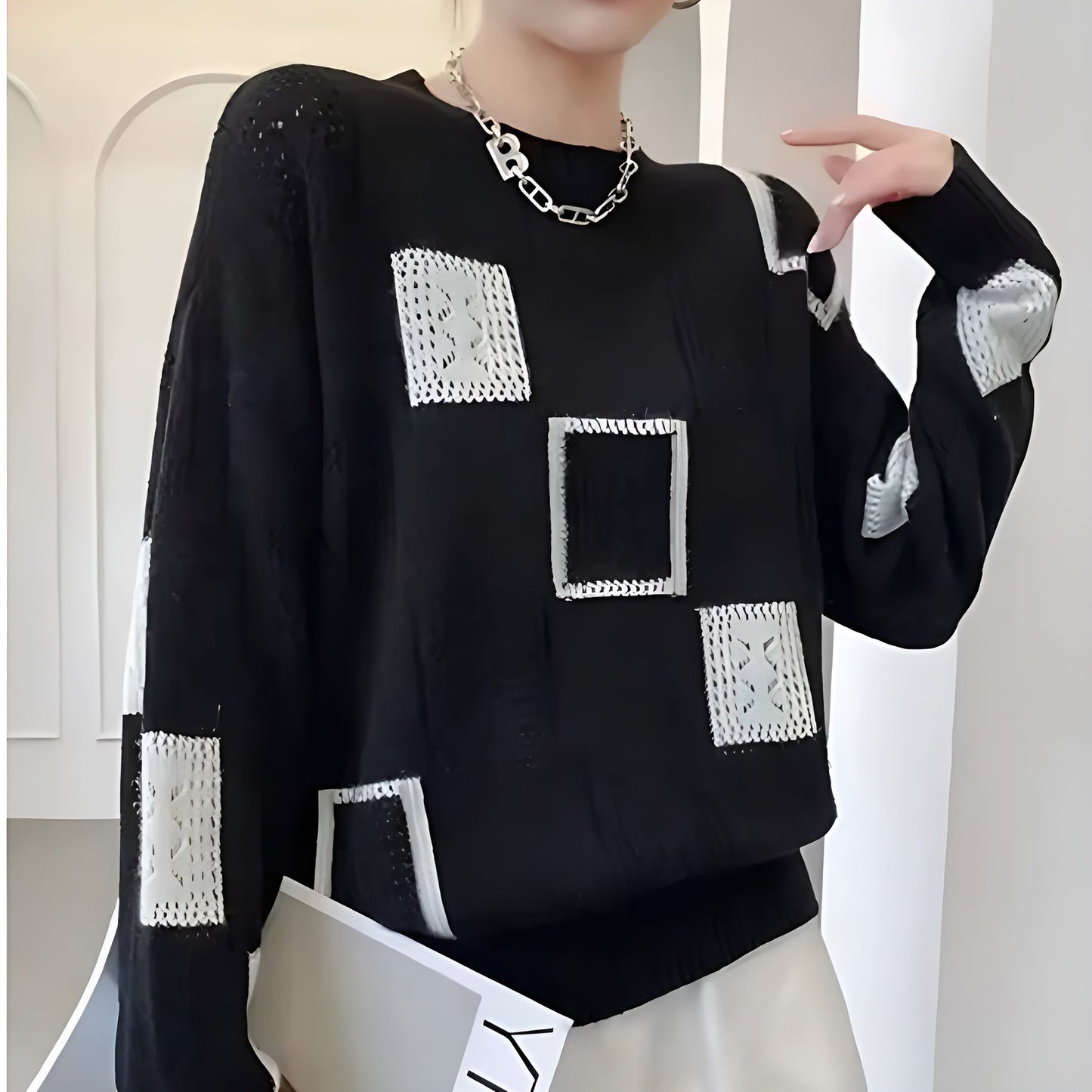 LumaVera™ Womens Sweater — Wrap Yourself in Cozy Confidence That Commands Every Room