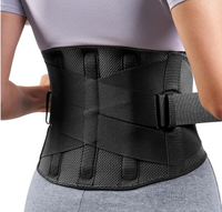 Adjustable Lumbar Support Belt for Posture & Stability