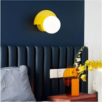 LumiGlow – Modern Half-Circle Wall Sconce