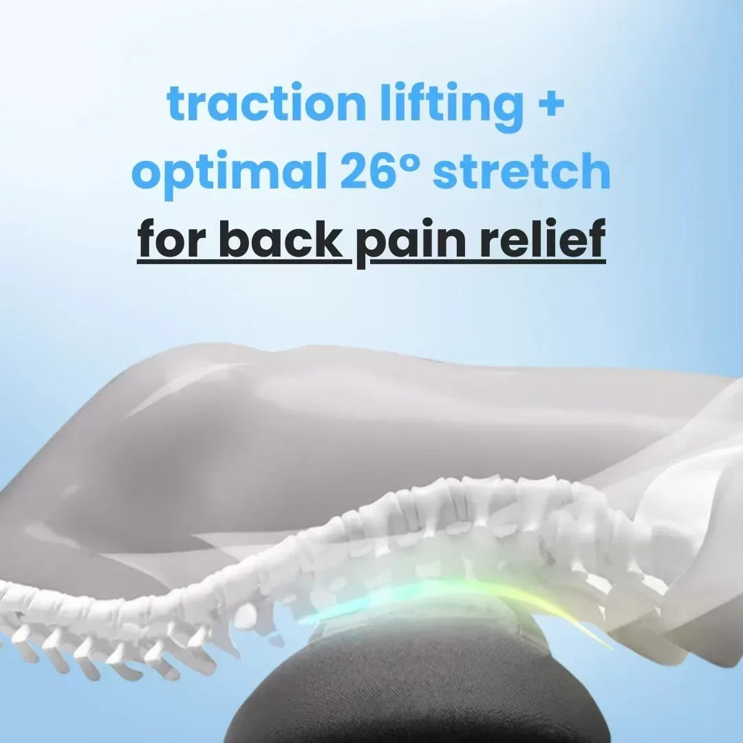 LuminaBack 3-in-1 Heated Vibration Massager For Sciatica
