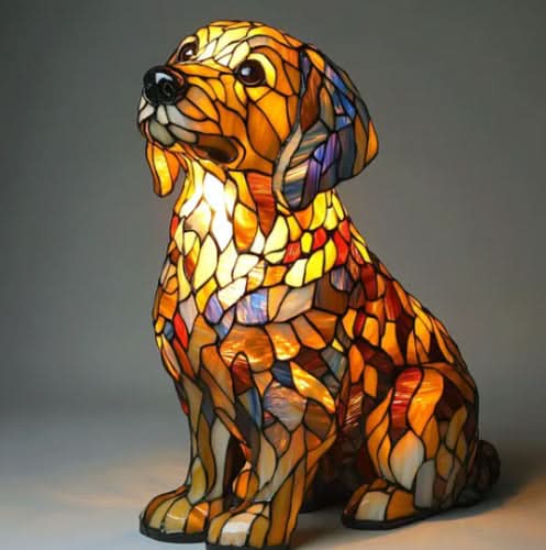 Lunaro - Artistic LED Night Light with Dog Breeds for Indoor Ambiance Decoration