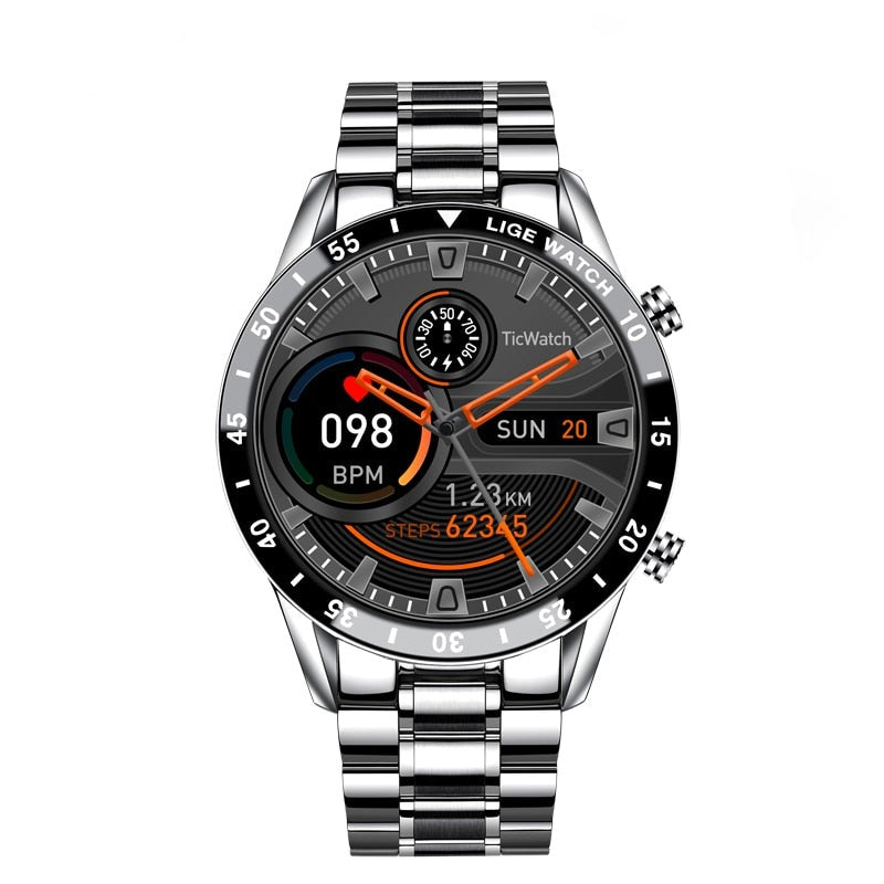 Luxe Men's Smartwatch | Multisport Mode | Health Monitoring