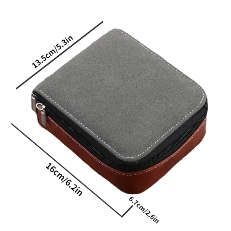LuxeShine Shoe Care Kit 9 Pieces | Premium Horsehair Brush and Polish Kit for Leather Care