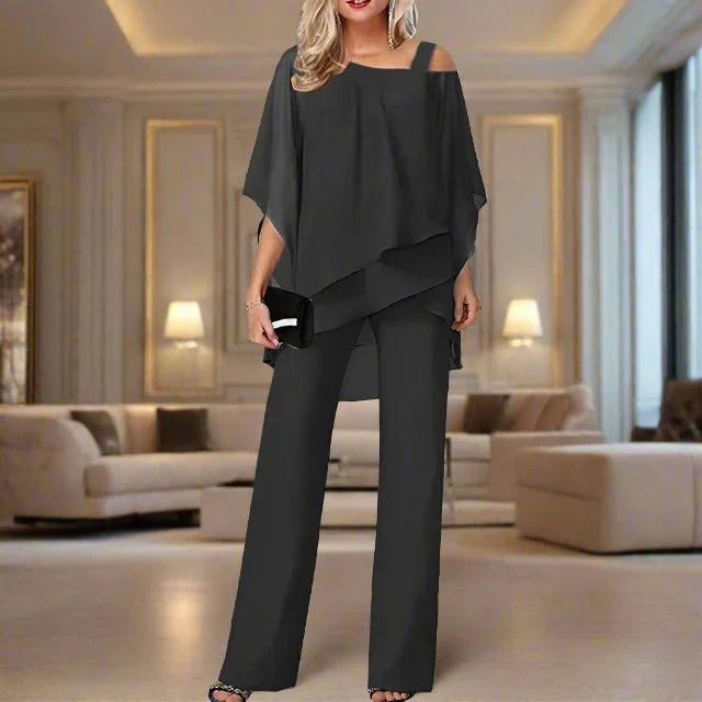 Luxury Chiffon Set for Elegant Evenings