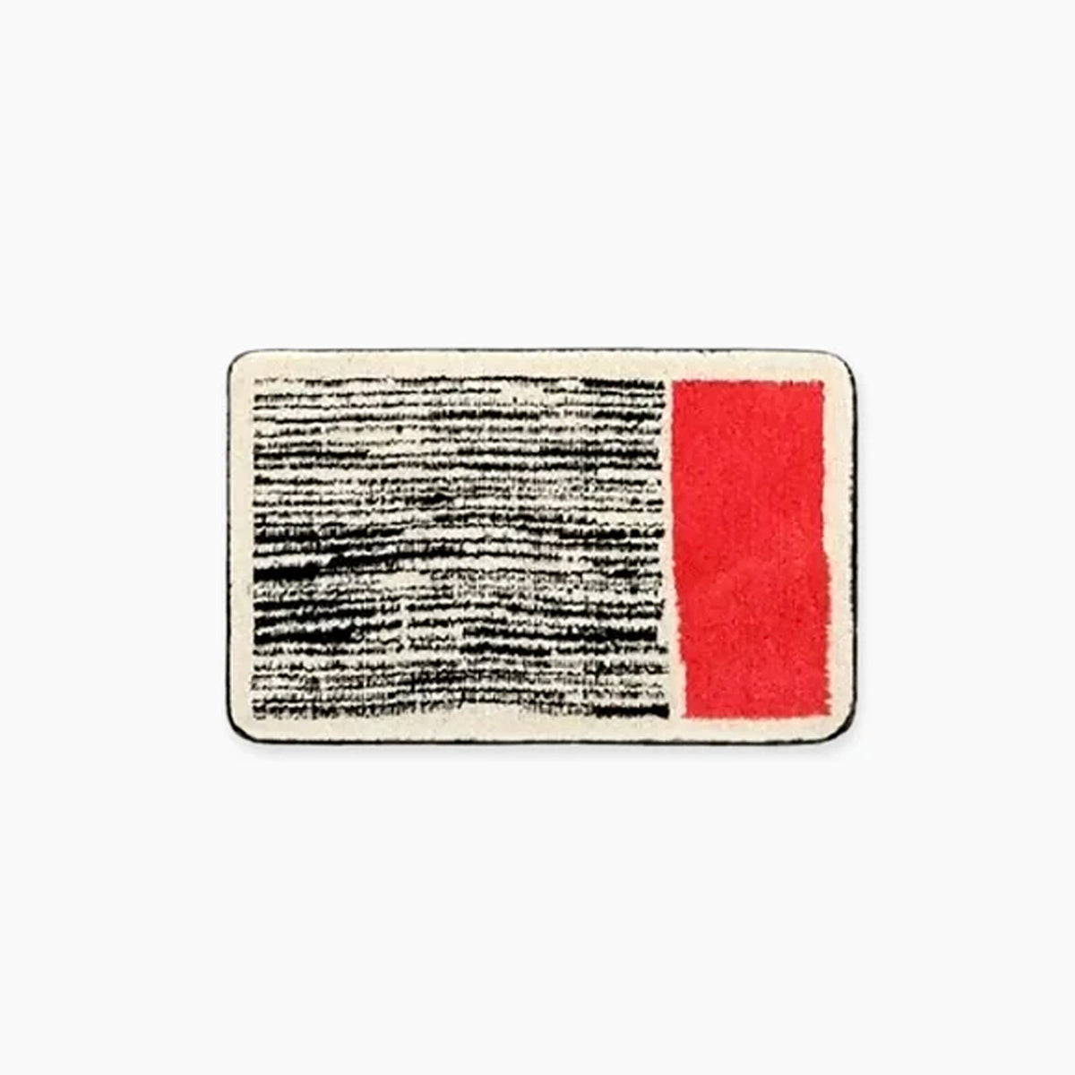 Luxury Handmade Bath Mat with Abstract Design for Stylish Bathrooms
