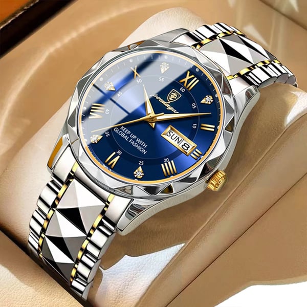 Luxury Waterproof Men's Watch from Premium Brand with Luminous Function