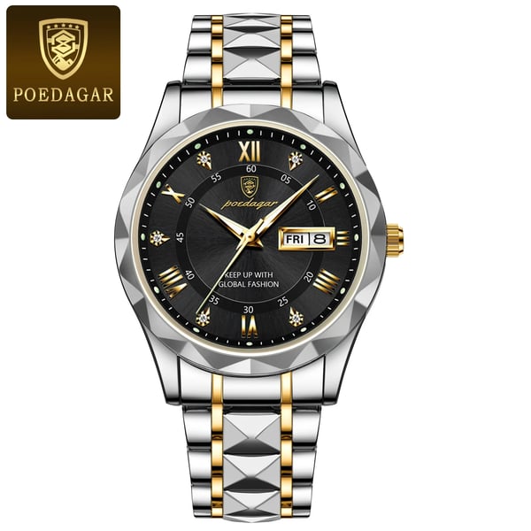 Luxury Waterproof Men's Watch from Premium Brand with Luminous Function