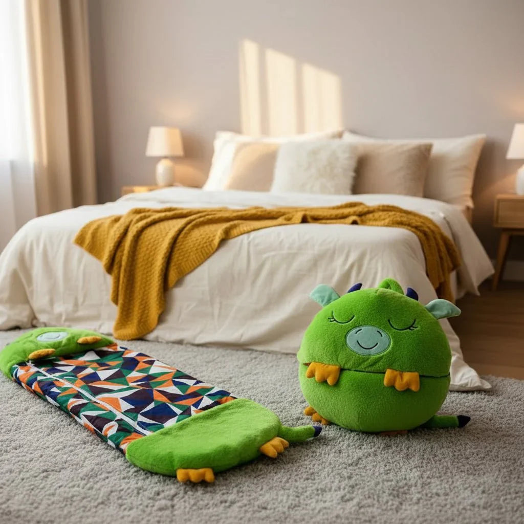 MAGICALCUDDLE – 2-in-1 Cuddle Toy Sleeping Bag for Kids