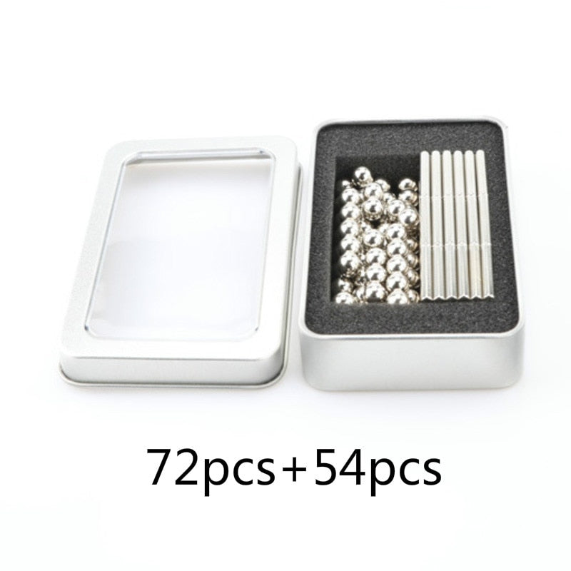 Magnetic Steel Sticks and Balls