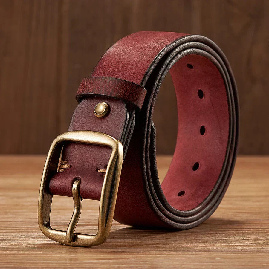 Marcelli | Genuine Leather Belt | Wearclo