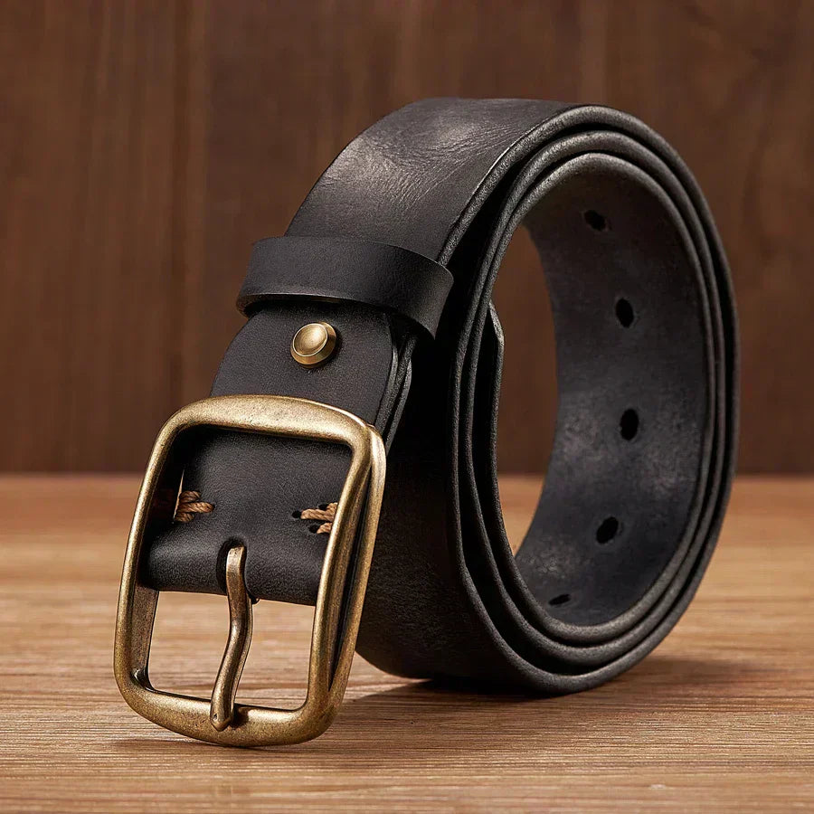Marcelli | Genuine Leather Belt | Wearclo