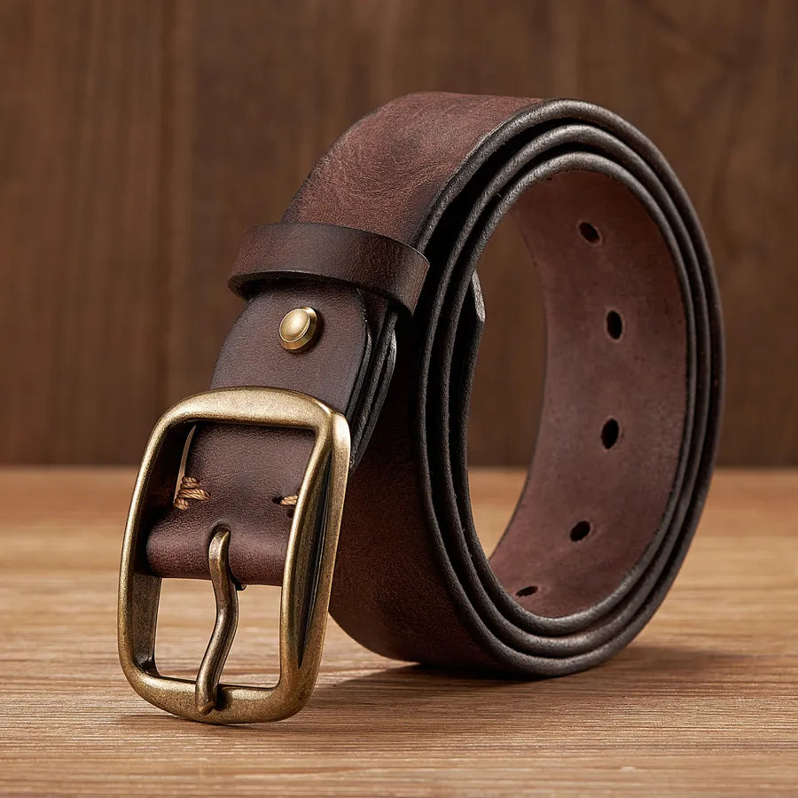 Marcelli | Genuine Leather Belt | Wearclo