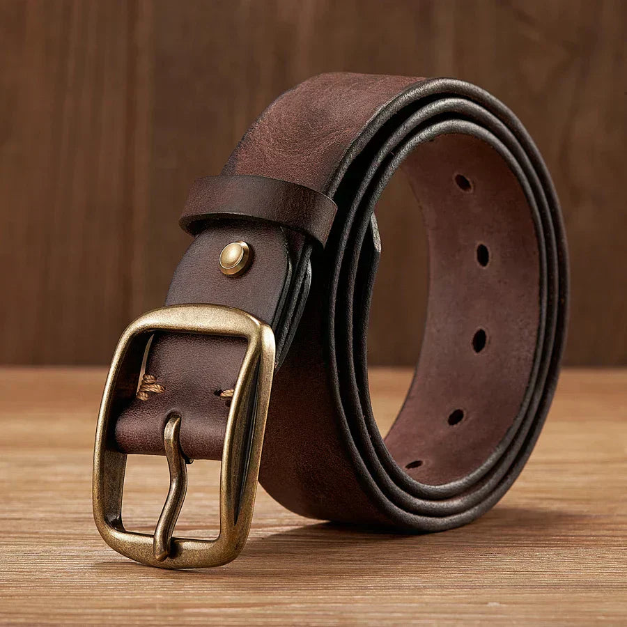 Marcelli | Genuine Leather Belt | Wearclo
