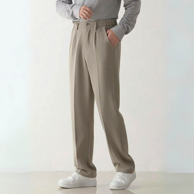 Image of Marco | Men's Pleated Wide Leg Pants
