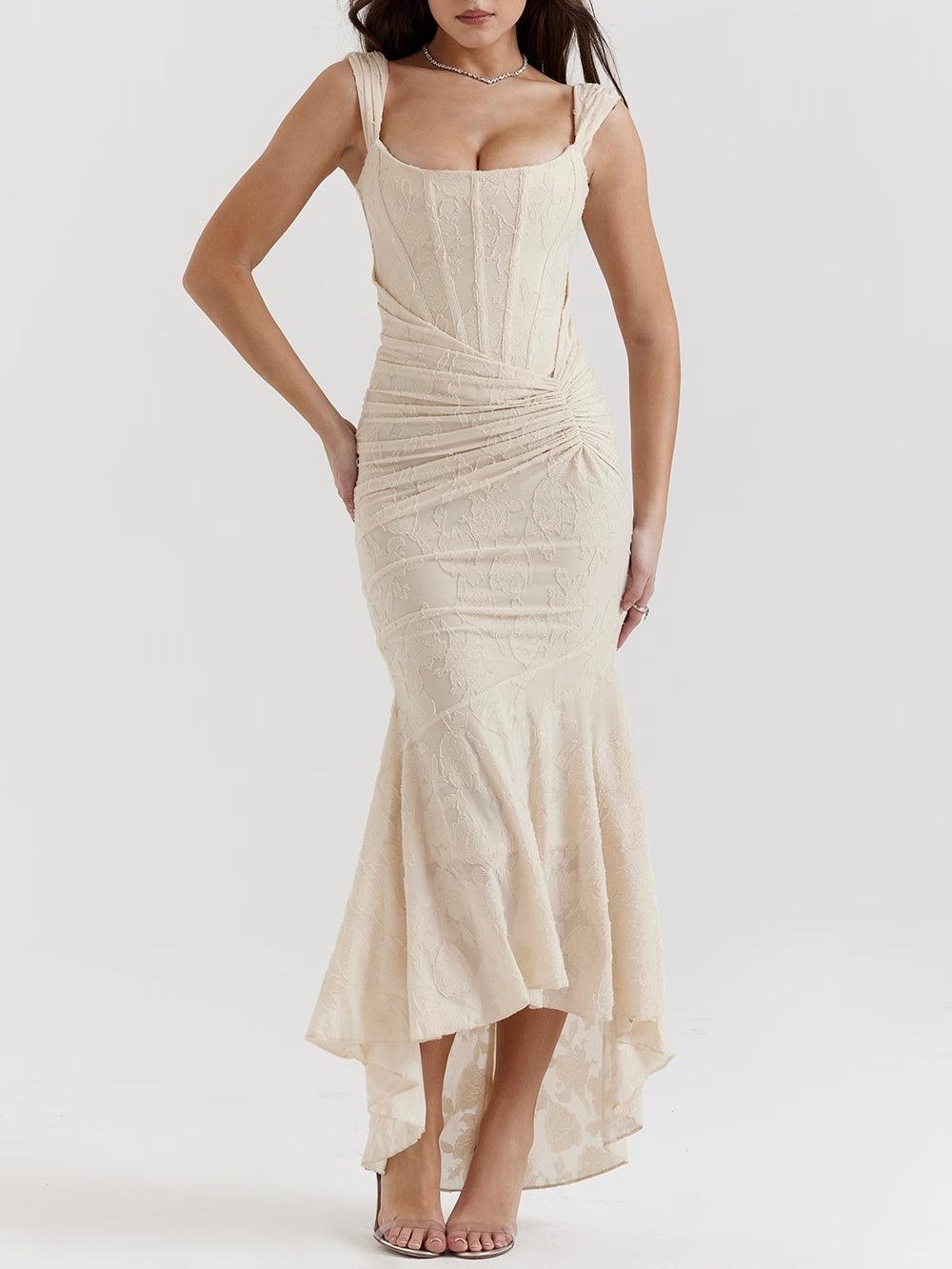 Image of Maria | Women's Sleeveless Bodycon Midi Dress