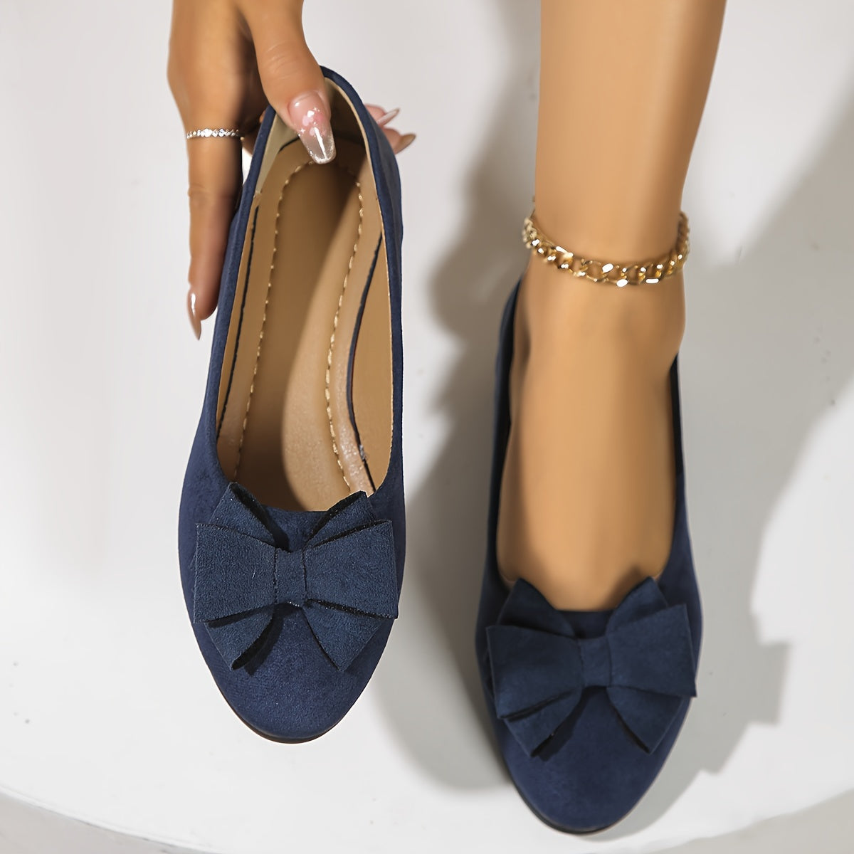 Image of Maria | Women's Slip-On Wedge Shoes