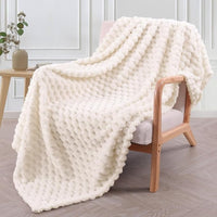 Plush Cloud Soft Textured Throw Blanket