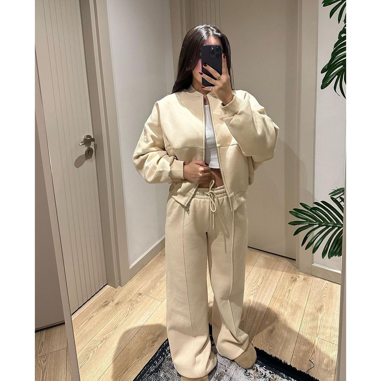 Image of Mary | Women's High-Waisted Two-Piece Set