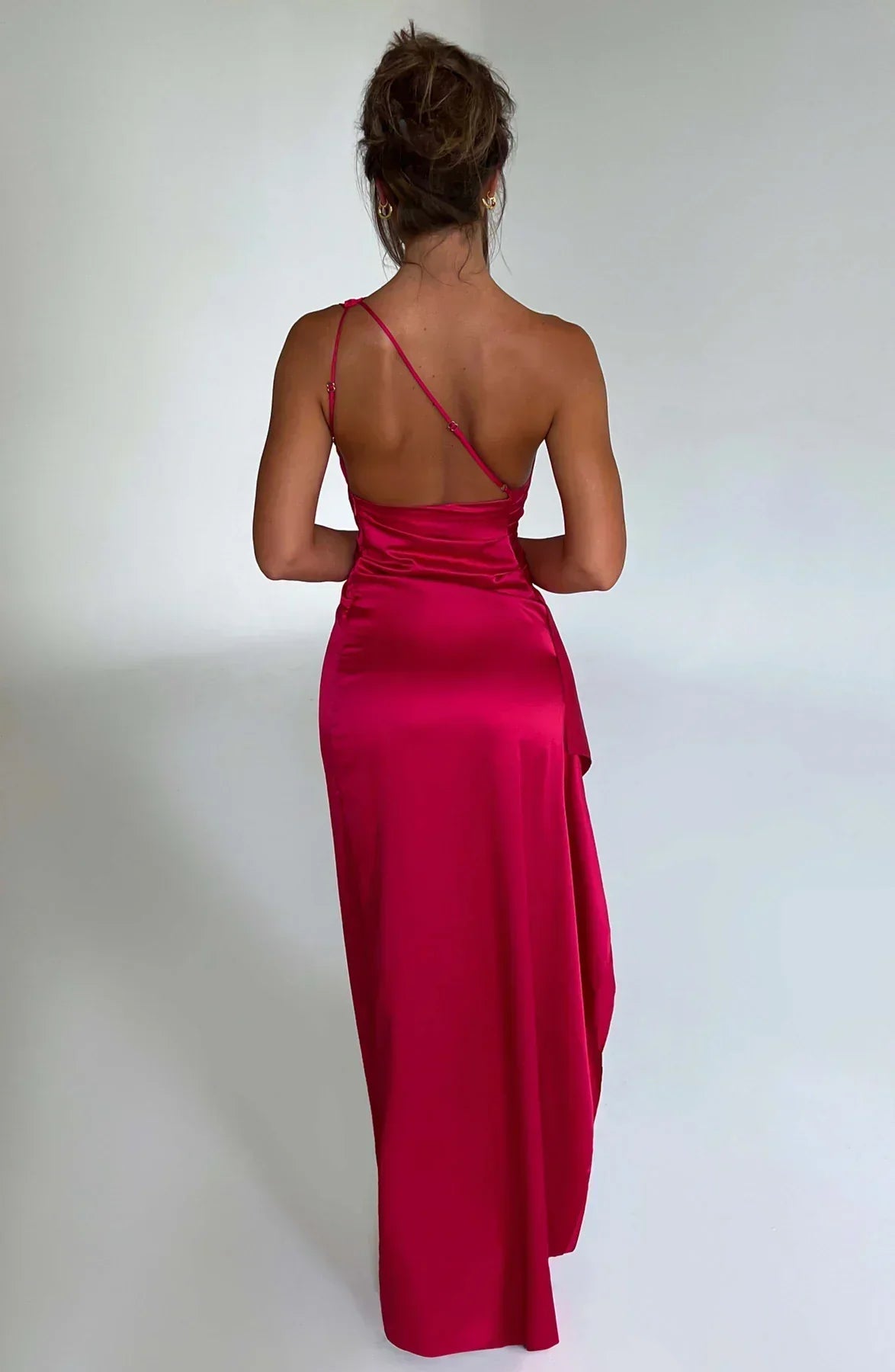 Image of Matilda | Women's One Shoulder Maxi Dress