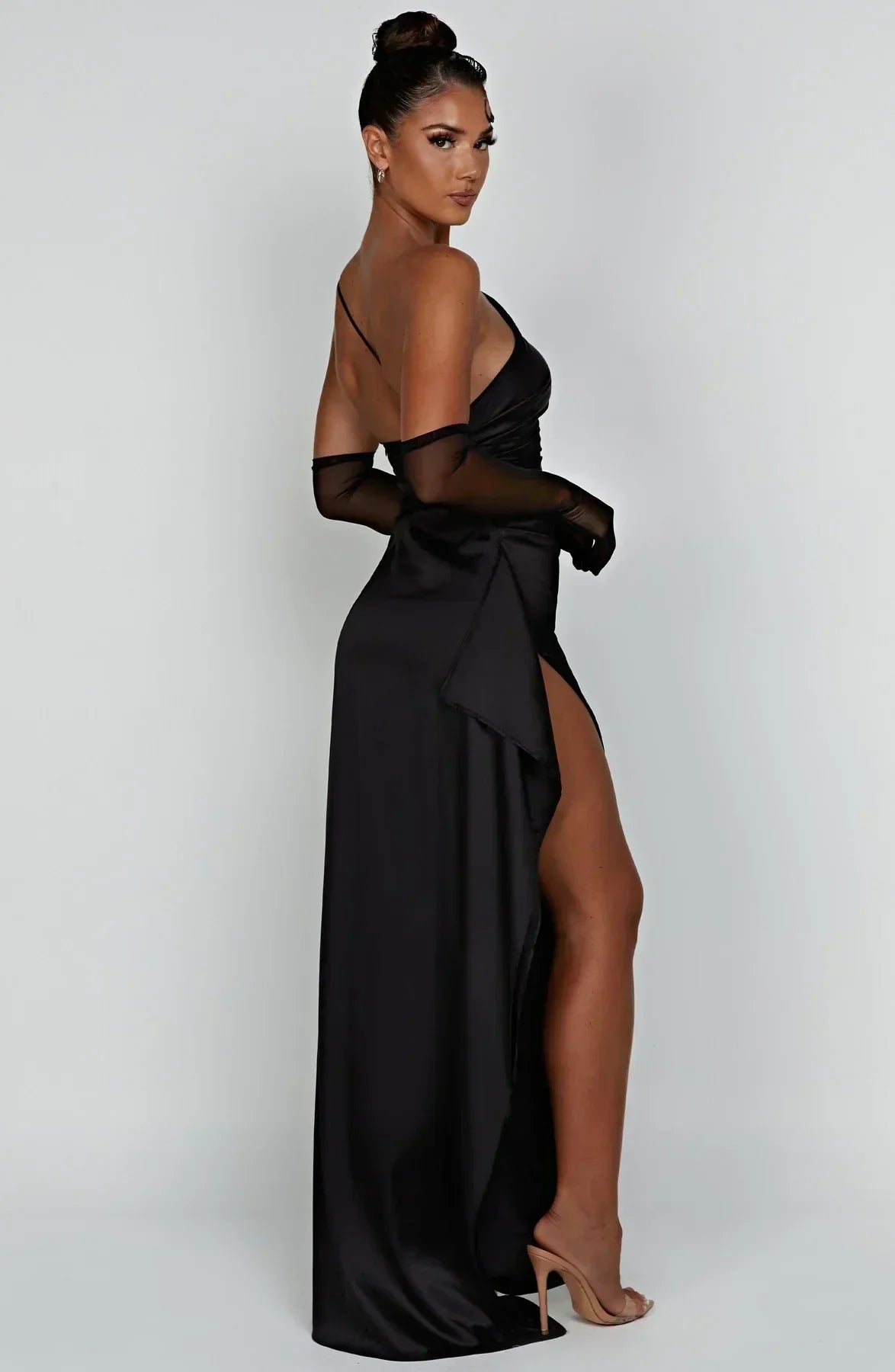 Image of Matilda | Women's One Shoulder Maxi Dress