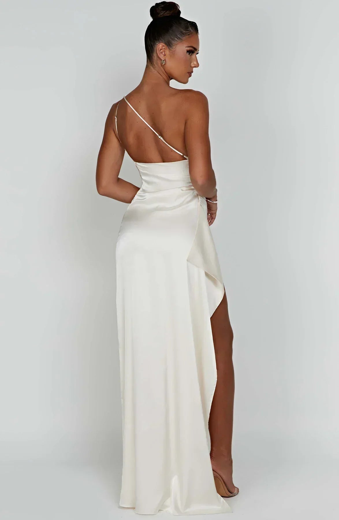 Image of Matilda | Women's One Shoulder Maxi Dress